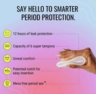 Flex Reusable Menstrual Disc Medical Grade Silicone 12 Hour Period Cup - New