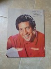Tom Jones Signed  best Wishes  With Autograph  1971 Tour Concert Program Book