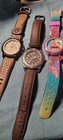 Untested Timex Lorus Geneva Charles Dalton Fitbit Mixed Wristwatch Lot