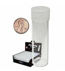 Box Of 100 Bcw Coin Tubes - Penny With   Original Box  