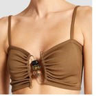 Christopher Esber Ruched Abacus Crop Top