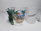 Florida Shot Glasses Lot mix Of 6  Vintage Gator Shot Glass Plus More  Unique