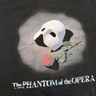 Vintage The Phantom Of The Opera Broadway T-shirt Medium Tultex Canada Black