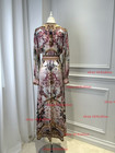 Camilla 2026 Maxi Dresses Luxury Elegant Temperament Slim Holiday V-neck Dress