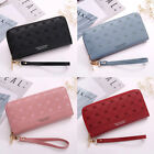 Women Lady Leather Wallet Long Clutch Card Phone Holder Purse Pouch Handbag Us