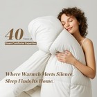Dwr Feather Down Fiber Comforter duvet Insert  King 106x90  All Season