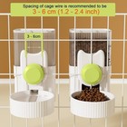 Hanging Small Animal Feeder   Water Dispenser Rabbit Guinea Pig Chinchilla New