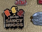 Lot Of 7 Different Wendy S Fast Food Lapel Pins - Frosty  Fries    More
