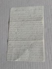 Civil War Letter 22 Conn Camp Halleck 1862 Eb Foster To Wife  Died From Typhoid
