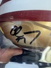 Christian Mccaffrey Signed Mini Helmet San Francisco 49ers Jsa Coa  Autograph