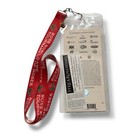 2017 Rose Bowl Game Ticket  210  Penn State Vs Usc   Lanyard   Rose Bowl Pin