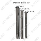 16pc Punch   Chisel Set Cr-v Steel   Cold  Pin  Taper  Center  Gauge Tools