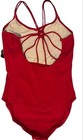 Nwt New Gilda Marx  7131151 Garnet Red Dance Ballet Leotard  X-large Adult