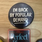 Vintage Pin Lot-  Five Total - Random Themes