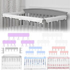 4pcs Baby Crib Rail Cover Edge corner Guard Coverage Straps For Teething Guard