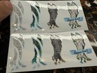 2pcs Prs Guitar Bass Headstock Vinly Uv Raised Decals Stickers