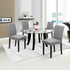Dining Chairs Set Of 4 dining Room Chairs Kitchen Chairs Elegant Design Modern