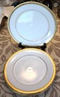  set Of  4   Vintage Royal Gold Buffet 10 3 4  Dinner Plates Nwt  12 Available  