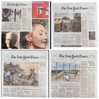 The New York Times News Paper Lot 25 June 5 Thru 14   16 Thru 30 Complete Print