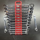14 Piece Ratchet Wrench Set 6-19mm Metric No Skips W  Hard Case - Fast Shipping