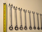 Gearwrench 10 Pc Ratcheting  Wrench Set  new  - Standard Sae