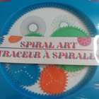 Spiral Art Spirograph - 5 Piece Set - Portable Carry Handle New