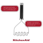 Kitchenaid Gourmet Stainless Steel Wire Masher  10 24-inch  One Size  Black