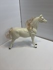 Vintage 1982 White Barbie Doll Size Horse Meritus Industries Hong Kong No Box