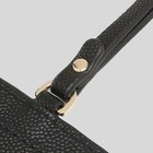 Marc Jacobs Logo Leather Lanyard Id Card Case Wallet Black