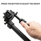 Adjustable Rifle Bipod Hunting Bipod  Aluminum Fit For M-lok  Picatinny Rail