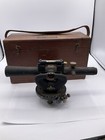 Vintage Berger Engineering Instruments Surveying Transit   Wood Box
