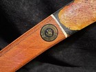 Vintage Hand Painted Australian Aborigine Tribal Art Wood Boomerang Folk Art