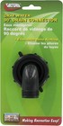 Valterra T01-0091vp Swivel Drain Connector - 90    1-1 2  X 3 4   1  Black 