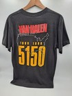 Vintage 1986 Van Halen 5150 Tour T-shirt Size Large 42-44   Vtg  Band Enamel Pin