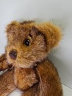 First   Main Minky Teddy Bear Plush Brown Corduroy Feet Stuffed Animal Toy 