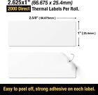 1  X 2 5 8  Direct Thermal Shipping Labels 2000 roll Fba Upc For Zebra Amazon