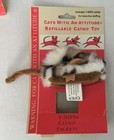 5 Five Plush Mouse Toys Cats With Attitude Refillable Catnip Toy For Cats