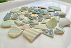 Sea Glass From Japan  Surf-tumbled Beach Glass Pottery
