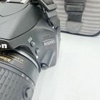 Nikon D3200 Dslr Camera Af-p Dx 18-55mm Lens 128gb Sd Bag Tested Kit