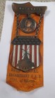 1910 Grand Army Of Michigan 32nd  Dept  Encampment Pin Medal Ribbon