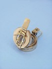 Antique Nautical Brass Military Compass Vintage Collectible Decor Gift Item