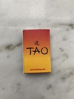 Tao Restaurant   Nightclub  New York City Restaurant  Classic Unstruck Matchbox