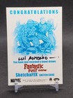 2008 Marvel The Fantastic Four Lui Antonio Lizard Sketch Card