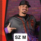  size M   Xl  Sf Giants Willy Adamas Long Sleeve Jersey Sga 9 12 Presale