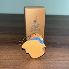Vintage 1996 Avon Hobby Teddy Bear Sewing Ornament  cb4490 