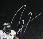 Ravens Ray Lewis   Ed Reed Signed 16x20 Horizontal Spotlight Photo Bas Witnessed