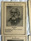 Vintage 1920s Game Of Authors Parker Bros Cards   7 Longfellow - 4 Card Lot