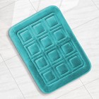 Clara Clark Bathroom Rugs Velvet Memory Foam Bath Mat Non-slip Machine Washable