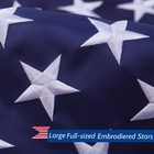 American Flags 3x5ft Usa Us Flag deluxe Embroidered Stars Heavy Duty For Outdoor