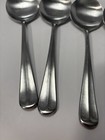 7 Supreme Cutlery Liberty Bell Stainless Soup Spoon Cream Round 6 3 4  Japan Scc